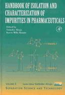 Handbook of Isolation and Characterization of Impurities in Pharmaceuticals (volume5) cover