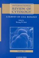 International Review Of Cytology A Survey Of Cell Biology (volume208) cover