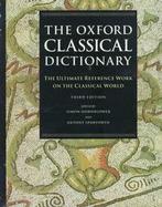 The Oxford Classical Dictionary cover