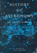 History of Astronomy An Encyclopedia cover