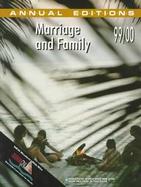 Marriage and Family: 1999-2000 Edition cover