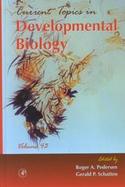 Current Topics in Developmental Biology (volume43) cover