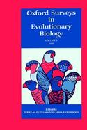 Oxford Surveys in Evolutionary Biology (volume8) cover