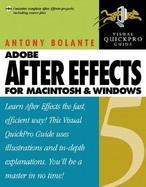 Adobe After Effects 5 for Macintosh and Windows cover