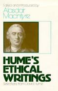 Hume's Ethical Writings Selections from David Hume cover