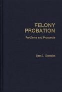 Felony Probation: Problems and Prospects cover