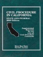 Civil Procedure in California State & Federal cover