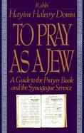 To Pray As a Jew A Guide to the Prayer Book and the Synagogue Service cover