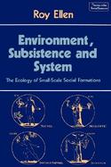 Environment, Subsistence and System cover