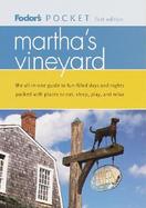 Fodor's Pocket Martha's Vineyard cover