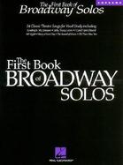 The First Book of Broadway Solos Soprano cover