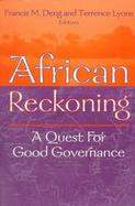 African Reckoning A Quest for Good Governance cover