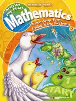 Math Connects, Kindergarten, Activity Flip Chart cover