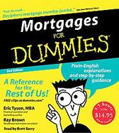 Mortgages for Dummies cover
