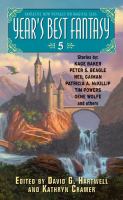 Year's Best Fantasy 5 cover