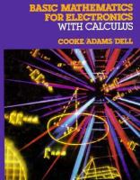 Basic Mathematics for Electronics with Calculus cover
