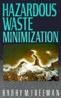 Hazardous Waste Minimization cover
