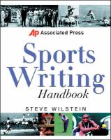 Associated Press Sports Writing Handbook cover