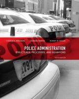 Police Administration cover
