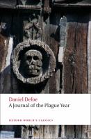 A Journal of the Plague Year cover