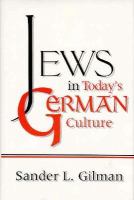 Jews in Today's German Culture cover
