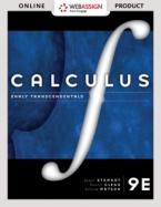 WebAssign for Stewart/Clegg/Watson's Calculus: Early Transcendentals, 9th Edition, [Instant Access] cover