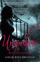 Unspoken : The Lynburn Legacy cover