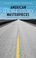 American Short Story Masterpieces cover