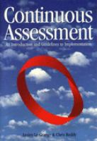 Continuous Assessment cover