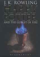 Harry Potter and the Goblet of Fire cover