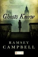 Ghosts Know cover