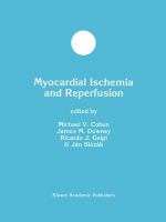 Myocardial Ischemia and Reperfusion cover