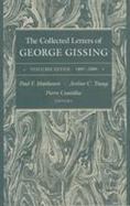The Collected Letters of George Gissing 1897-1899 (volume7) cover