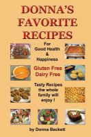 Donna's Favorite Recipes cover