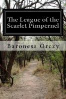 The League of the Scarlet Pimpernel cover