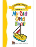 My Old Gold Boat Easy Phonics Reader cover