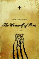 The Werewolf of Paris : A Novel cover