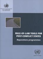 Rule-of-law Tools for Post-conflict States Reparations Programmes cover