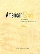 American Song: The Complete Musical Theatre Companion cover