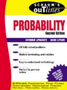 Schaum's Outline of Theory and Problems of Probability cover