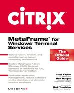 Citrix: MetaFrame for Windows Terminal Services: The Official Guide cover