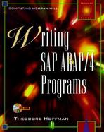 Writing SAP ABAP/4 Programs with CDROM cover
