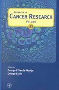 Advances In Cancer Research (volume83) cover