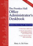 The Prentice Hall Office Administrator's Deskbook cover