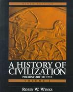 HIST.OF CIVIL.:PREHISTORY-1715,V.I cover