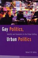 Gay Politics, Urban Politics Identity and Economics in the Urban Setting cover