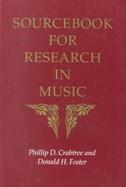Sourcebook for Research in Music cover