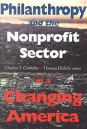 Philanthropy and the Nonprofit Sector in a Changing America cover