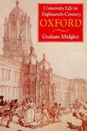 University Life in Eighteenth-Century Oxford cover