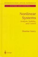 Nonlinear Systems Analysis, Stability, and Control cover